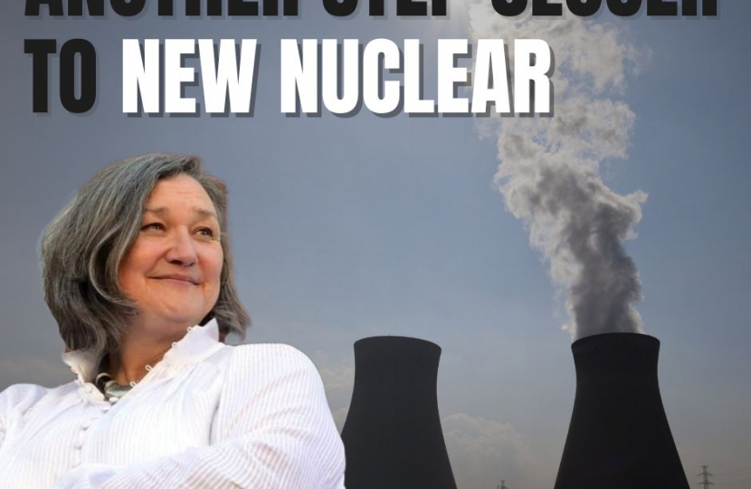 Jill Mortimer MP says: Another step closer to new nuclear