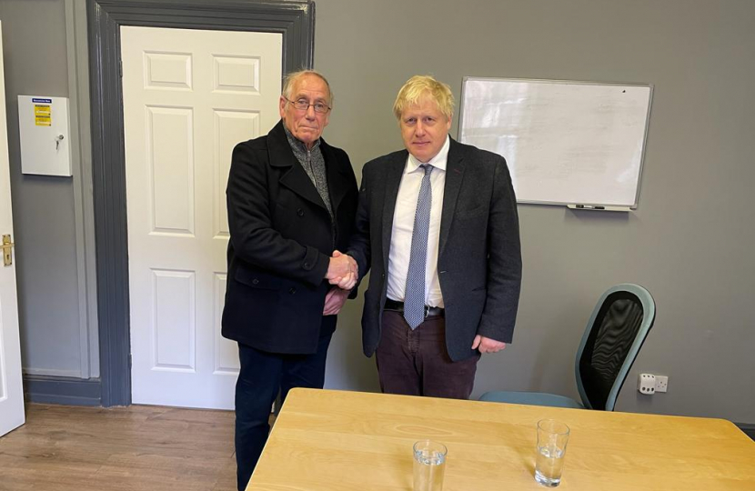 The PM met with Richard Lee in Hartlepool